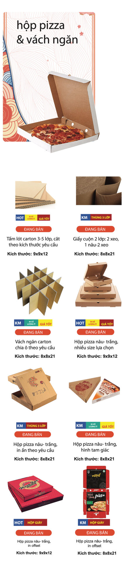 thùng carton cán màng